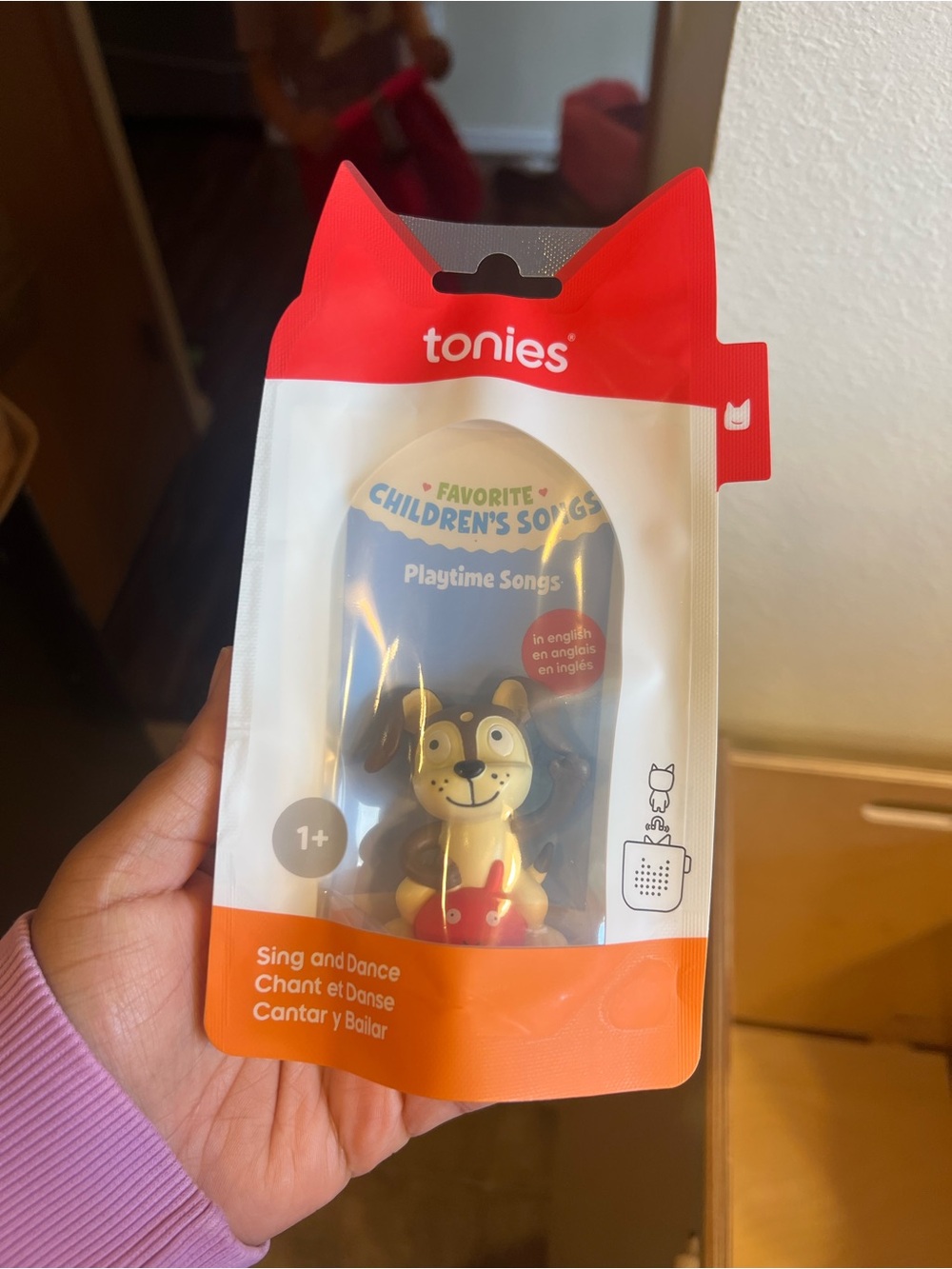 Tonies Playtime Songs Children's Audio Figure - Red & Yellow
